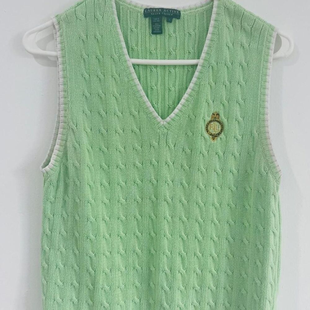 Ralph-lauren Women's Green Vest